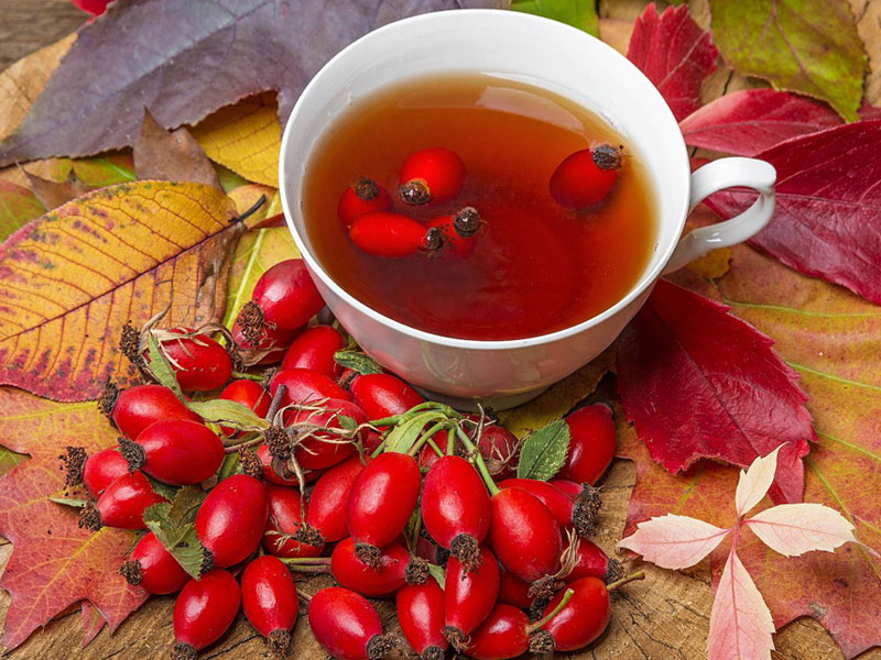 شاي ثمر الورد